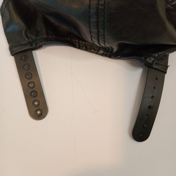 NFL San Francisco 49ers Leather Cap OSFA Made in USA - Picture 8 of 10